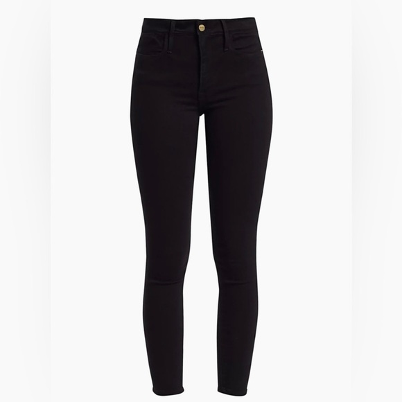 Frame LE SKINNY DE JEANNE Mid Rise Denim - Picture 1 of 6